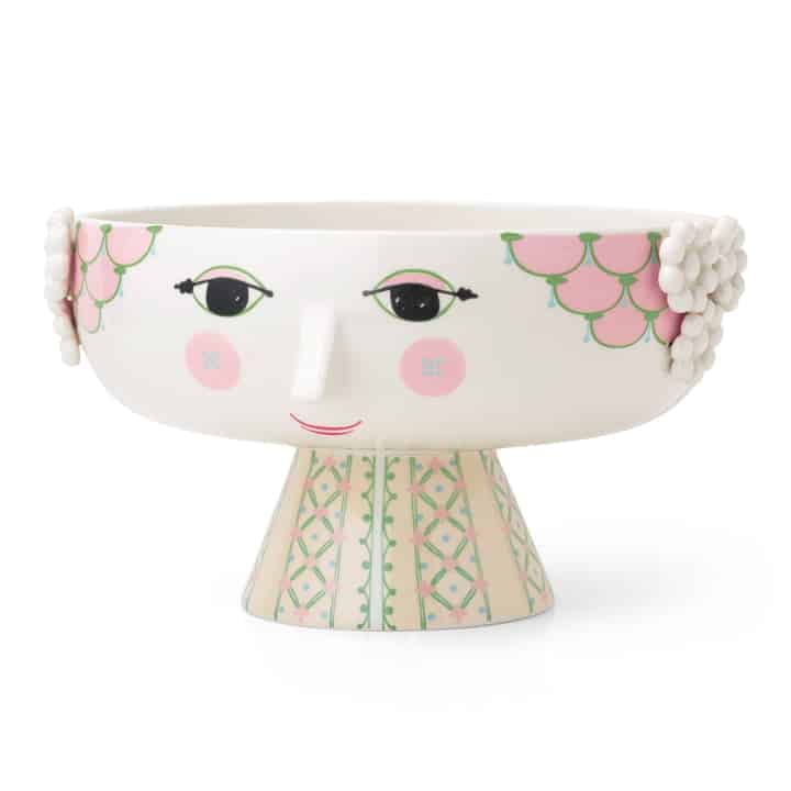 Bjorn-Wiinblad-Eva-Schale-auf-Fuss-24-cm-soft-pink