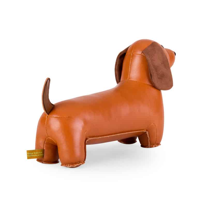 zuny-classic-teckel-bookend-tan-back
